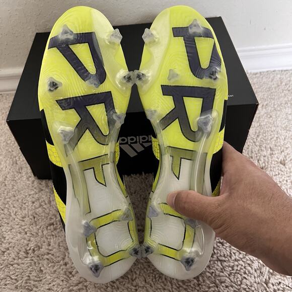 Adidas Predator Elite Laceless FG Soccer Cleats Radiant Blaze Sz 10.5 JI1075 New main image 8